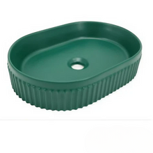 Zinarch Oval Fluted Basin