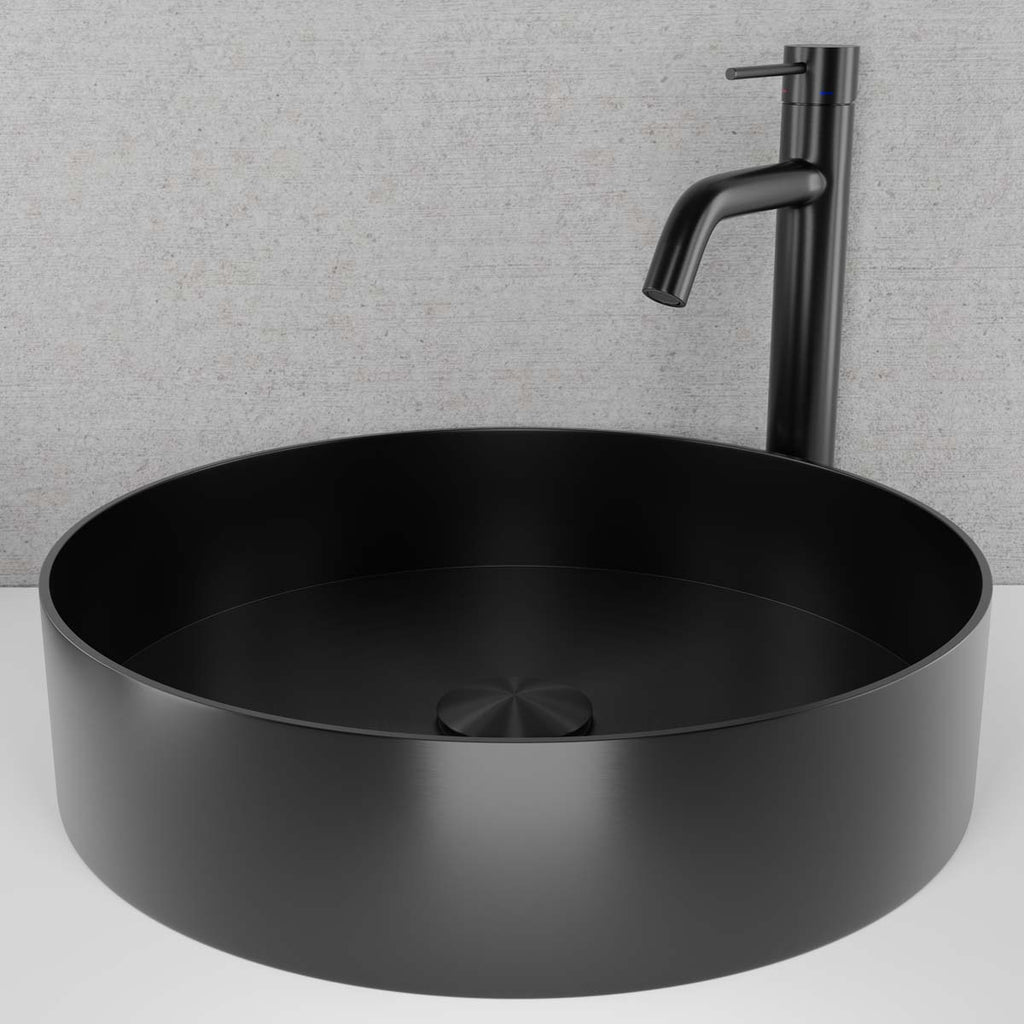 Zinarch Round Stainless Steel Basin