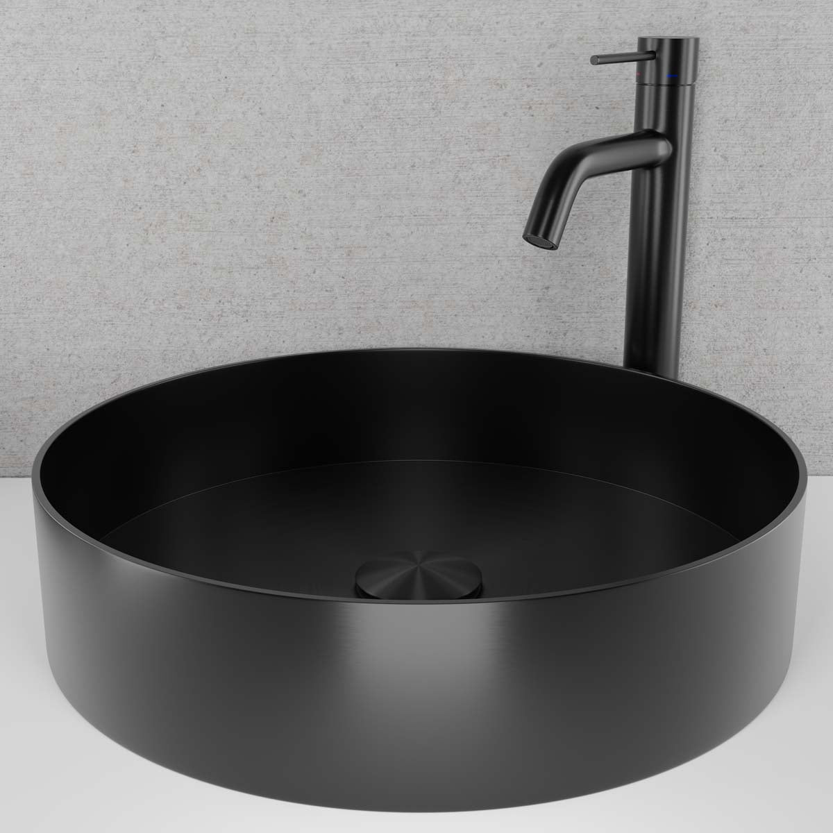 Zinarch Round Stainless Steel Basin