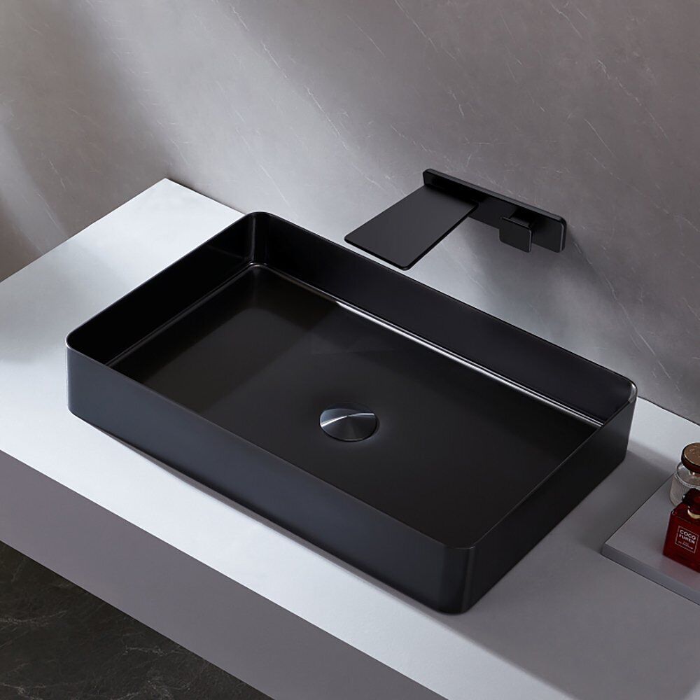 Zinarch Rectangle Shaped Steel Basin