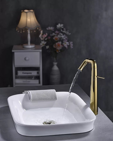 Universal Turning Bathroom Sink hot and Cold Toilet washbasin Faucet, no Water Inlet Pipe